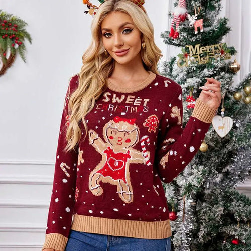 Funny Gingerbread Ugly Christmas Sweater