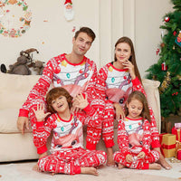 Reindeer With Red Light Family Matching Outfit