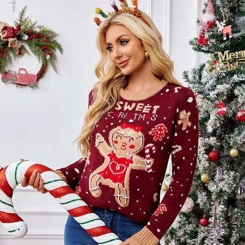 Funny Gingerbread Ugly Christmas Sweater