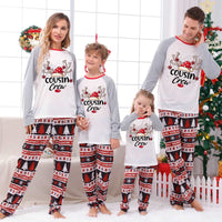 Cousin Crew Elk Hat Christmas Matching Pajamas