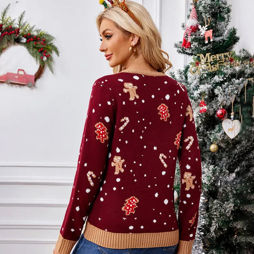 Funny Gingerbread Ugly Christmas Sweater Matching Pajamas