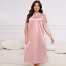 Oversized Loose Satin Pajamas