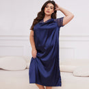 Oversized Loose Satin Pajamas