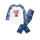 Starry Reindeer Blue Family Matching Pajamas