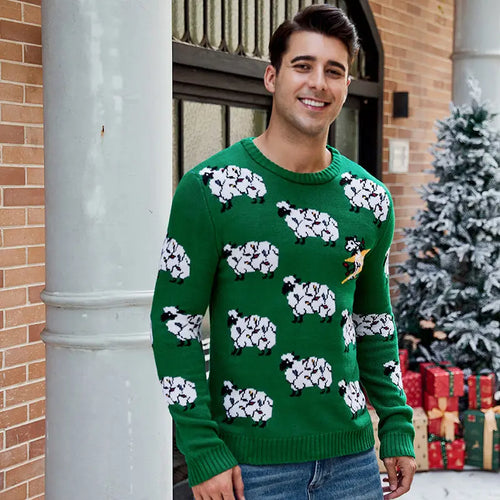 Ruam Lightning Christmas Ugly Sweater Matching Pajamas