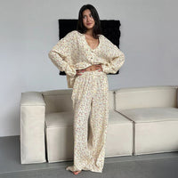 Floral Cotton Women Pajamas