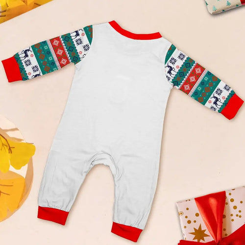 Christmas Reindeer Horns Family Matching Outfit Matching Pajamas