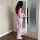 Plaid Cotton Women Pajamas