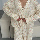 Floral Cotton Women Pajamas