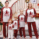 Snowflake Christmas Tree Family Matching Pajamas