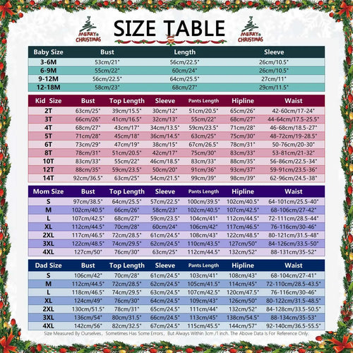 Snowman Christmas Tree Holiday Family Pajamas